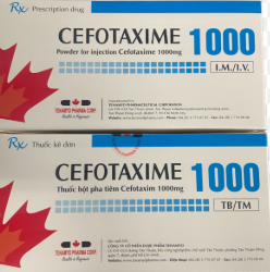 [T09498] Tenamyd Cefotaxime 1000 thuốc bột pha tiêm (H/10lọ)