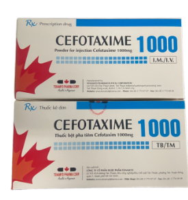 [T09498] Tenamyd Cefotaxime 1000 thuốc bột pha tiêm (H/10lọ)