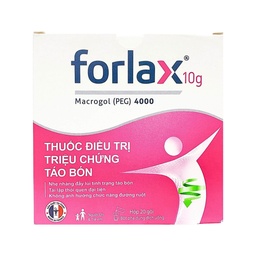 [T09509] Forlax Macrogol 4000 Ipsen (H/20gói) Date 03/2027