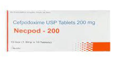 [T09522] Necpod cefpodoxime 200mg NecLife (H/10v) Date 07/2026
