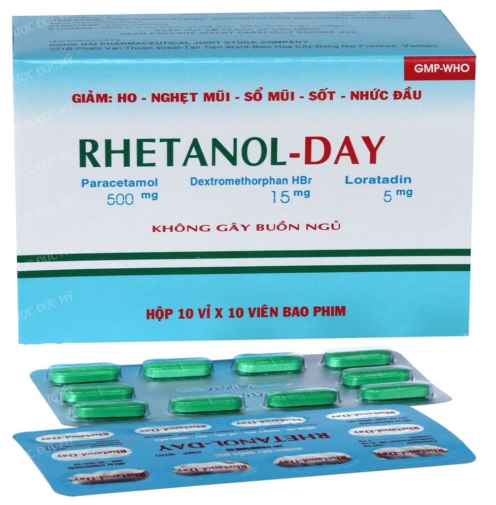 [T09531] Rhetanol Day Đồng Nai (H/100v)