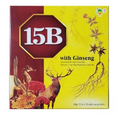 [T09625] 15B with ginseng Mediphar (H/100v)