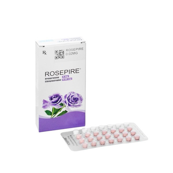 [T09880] Rosepire tránh thai hàng ngày màu tím Leun Farrma (H/28v) 