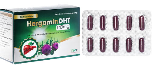 [T09930] Hergamin DHT silymarin 140mg (H/60v) date 07/2026