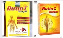 [T09955] Rutin C Bcomplex Việt Pháp (H/30v)