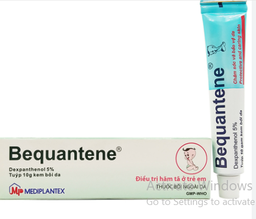 [T09982] Bequantene Điều Trị Hăm Tã Mediplantex ( H/1tuýp/10g)  ( Bepanthen nội )