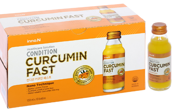 [T10070] Condition Curcumin Fast  Hàn Quốc (H/10chai/100ml) date 10/2024