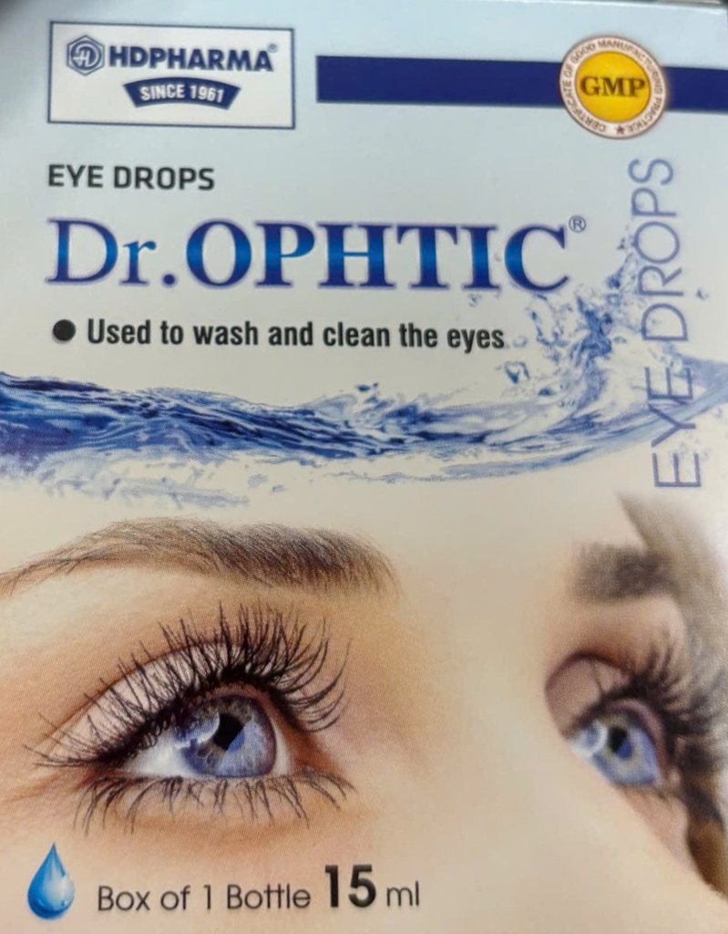 [T10130] Dr Ophtic  nhỏ mắt Hải Dương (Lọ/15ml) ( Osla nội )