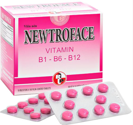 [T10133] Newtroface Vitamin B1 - B6 - B12 Phương Đông (H/100v) Date 03/2025