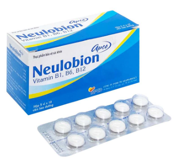 [T10142] Neulobion Vitamin B1 B6 B12 Apco (H/50v) ( Neurobion nội )