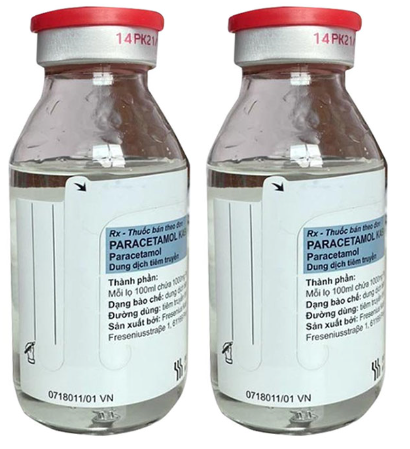 [T10237] Paracetamol Kabi AD truyền (Lọ/100ml) Date 07/2027