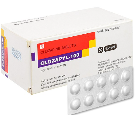 [T10646] Clozapyl 100 Torrent (H/10vỉ/10v)
