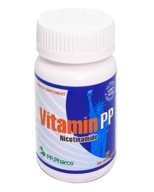 [T10828] Vitamin PP Phong Phú (Lọ/100v) 