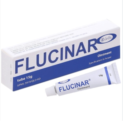 [T10913] Flucinar Cream Jelfa (Tuýp/15g) date 07/2025