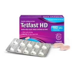 [T11299] Telfast HD fexofenadin 180mg Sanofi (H/30v)
