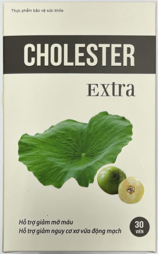 [T11336] Cholester Extra Beatexpharm (H/1lọ/30v) trắng Date 01/2027