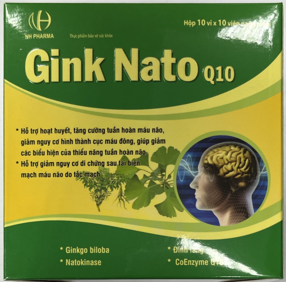 [T11482] Gink Nato Q10  Gingo Biloba Thanh Hằng (H/100v) date 11/2024