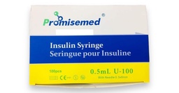 [T11594] Promisemed bơm tiêm insulin syringe 0.5ml U-100 (H/100c) (hộp vàng xanh)