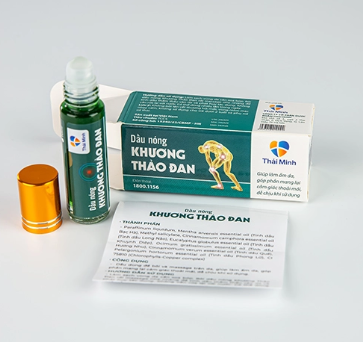 [T11668] Dầu nóng Khương Thảo Đan Thái Minh (H/1lọ/10ml) date 12/26