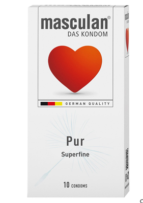 [T11791] Bao cao su Masculan Pur Superfine (H/10c)