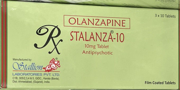 [T11845] Stalanza 10 Olanzapin 10mg Ấn Độ (H/30v)