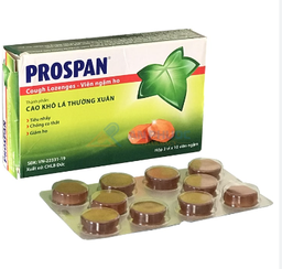 [T11922] Viên ngậm Prospan Cough Lozenges  (H/20v) Date 07/2027