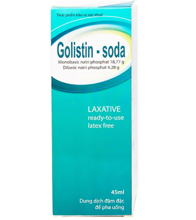 [T12001] Golistin - Soda Dung Dịch Pha Uống CPC1 (Lọ/45ml)