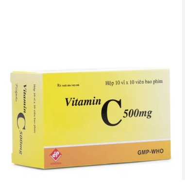 [T12087] Vitamin C 500mg Vidipha (H/100v) Date 11/2027