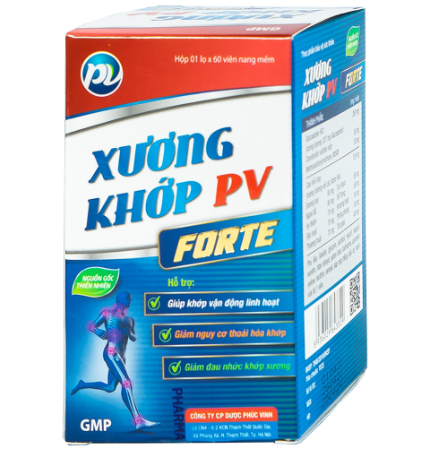 [T12149] Xương Khớp PV Forte (H/60v) Date 06/2027