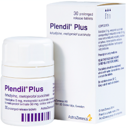 [T12253] Plendil Plus Astrazeneca (Lọ/30v) 