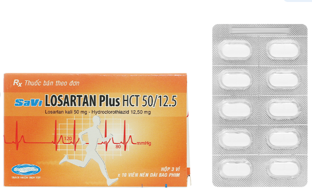 [T12422] SaVi Losartan Plus HCT 50/12.5 SaViPharm (H/30v)