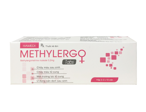 [T12496] Methylergo Tabs Hà Nam (H/20v) date 12/2026