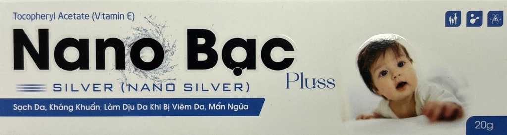 [T12844] Nano Bạc Pluss Bôi Da Pháp Âu (Tuýp/20g)