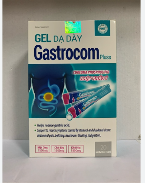 [T12846] Gel Dạ Dày Gastrocom pluss Akopha (H/20 gói/10ml)