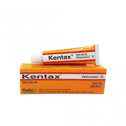 [T12850] Kentax Ketocodazol 2% Delta Pharm (Tuýp/5g) Mã lẻ