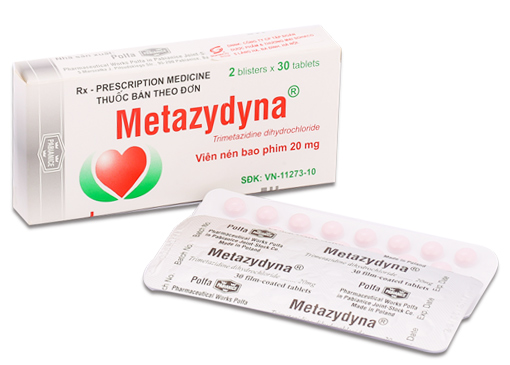 [T12944] Metazydyna Trimetazidine 20mg Ba Lan (H/60v) 