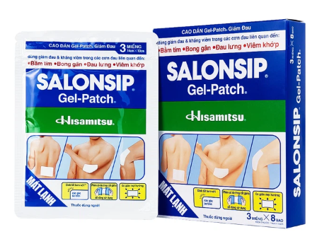 [T13303] Salonsip Gel - Patch Hisamitsu (H/8gói/3miếng)