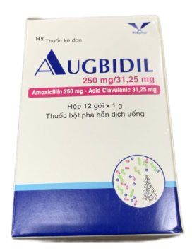 [T13369] Augbidil 250 mg/31,25 mg Bidiphar (H/12gói) 