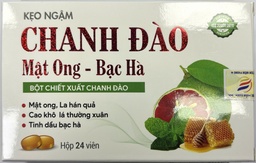 [T13371] Viên Ngậm Chanh Đào Mật Ong Bạc Hà  Essen - Đức (H/24v)