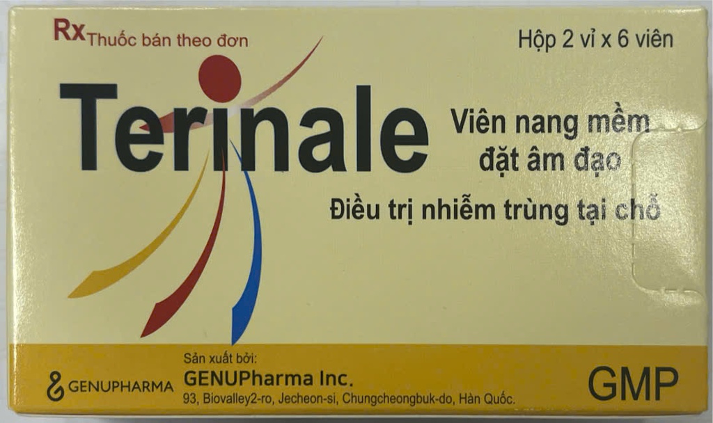 [T13462] Viên Đặt Terinale Genupharma (H/12v)