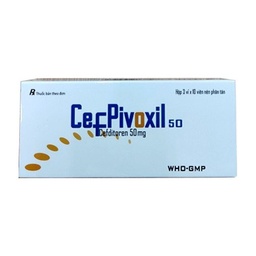 [T13464] Cefpivoxil Cefditoren 50mg Hà Tây (H/30v)