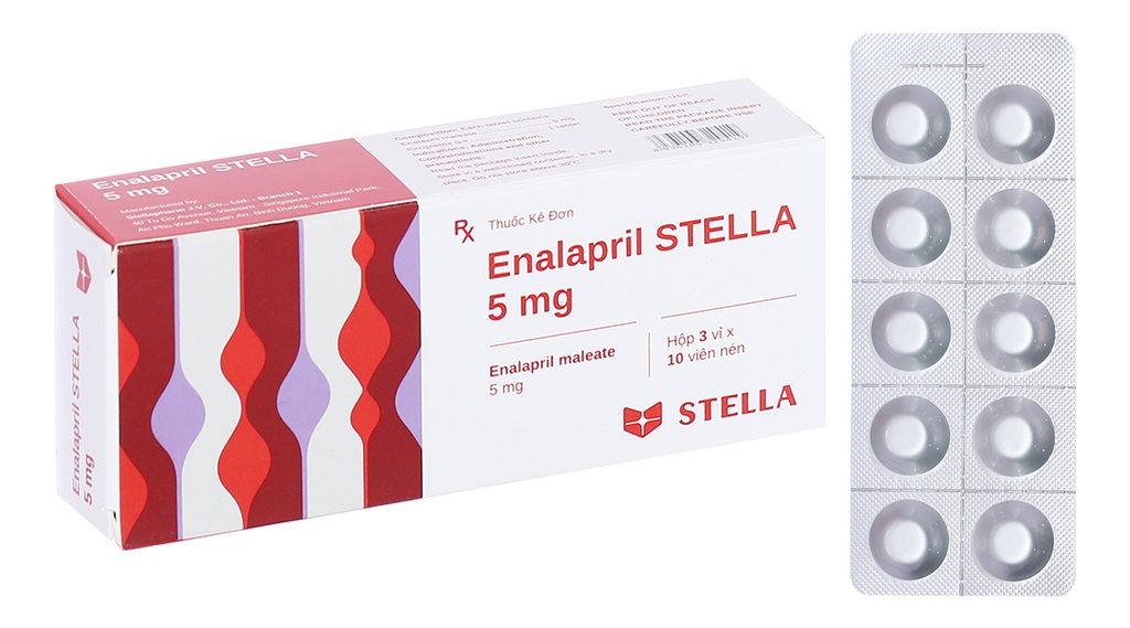 [T13474] Enalapril  5mg Stella (H/30v)