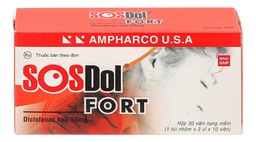 [T13491] SOSDol Fort Diclofenac 50mg Ampharco (H/30v)