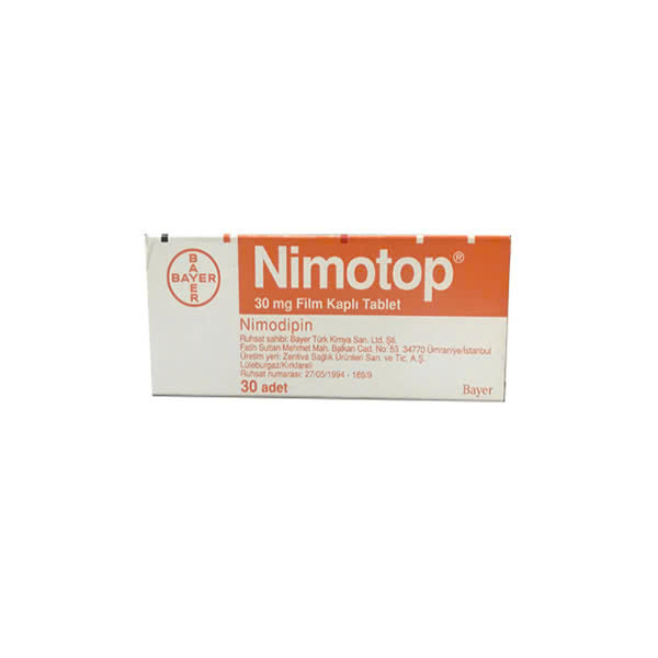 [T13529] Nimotop Nimodipin 30mg Bayer (H/30v) Date 07/2027