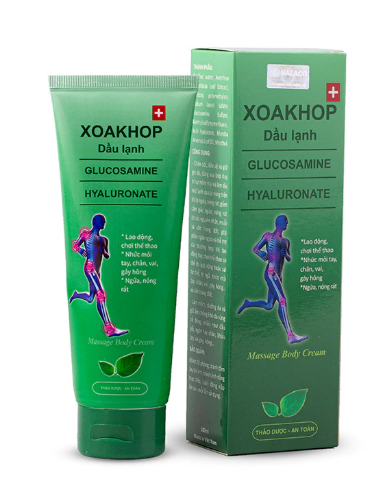 [T13738] XOAKHOP Dầu Lạnh Glucosamine Hyaluronate Halaco ( Tuýp/100ml) Date 01/2026