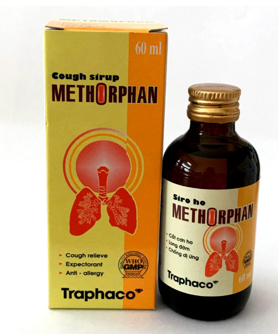 [T13746] Methorphan Siro Ho Traphaco (Lọ/60ml )
