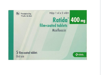 [T13780] Ratida Moxifloxacin KRKA 400mg (H/5v) Date 07/2026