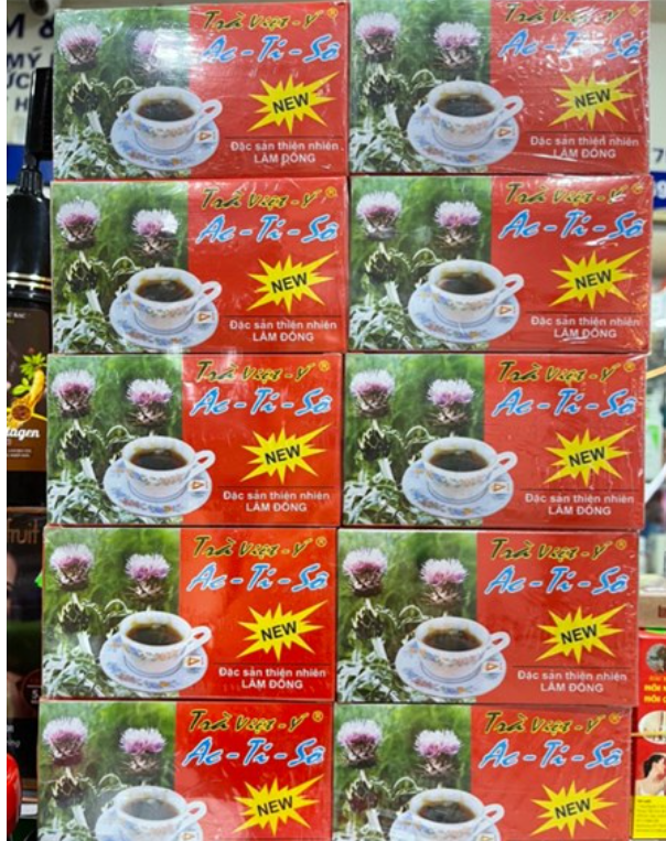 [T13785] Trà Actiso Việt Ý Lâm Đồng (Cọc/10h/20gói)