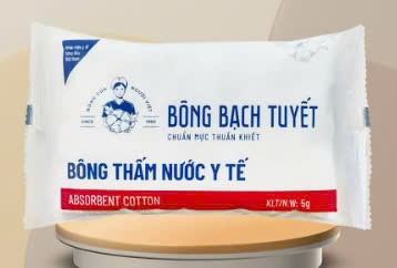 [T13787] Bông Y Tế Bạch Tuyết 5g ( Gói/20gói)