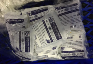 [T13833] Gạc phẫu thuật không dệt An Lành 7.5cmx7.5cmx6 lớp (Bịch/10gói)